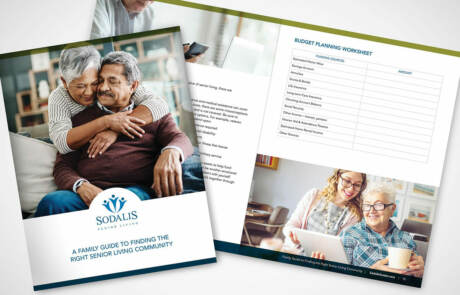 Sodalis Senior Living Brochure Design