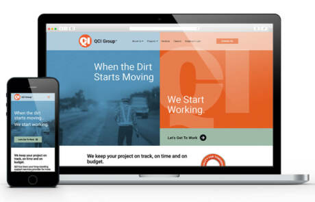 QCI Group Website Redesign